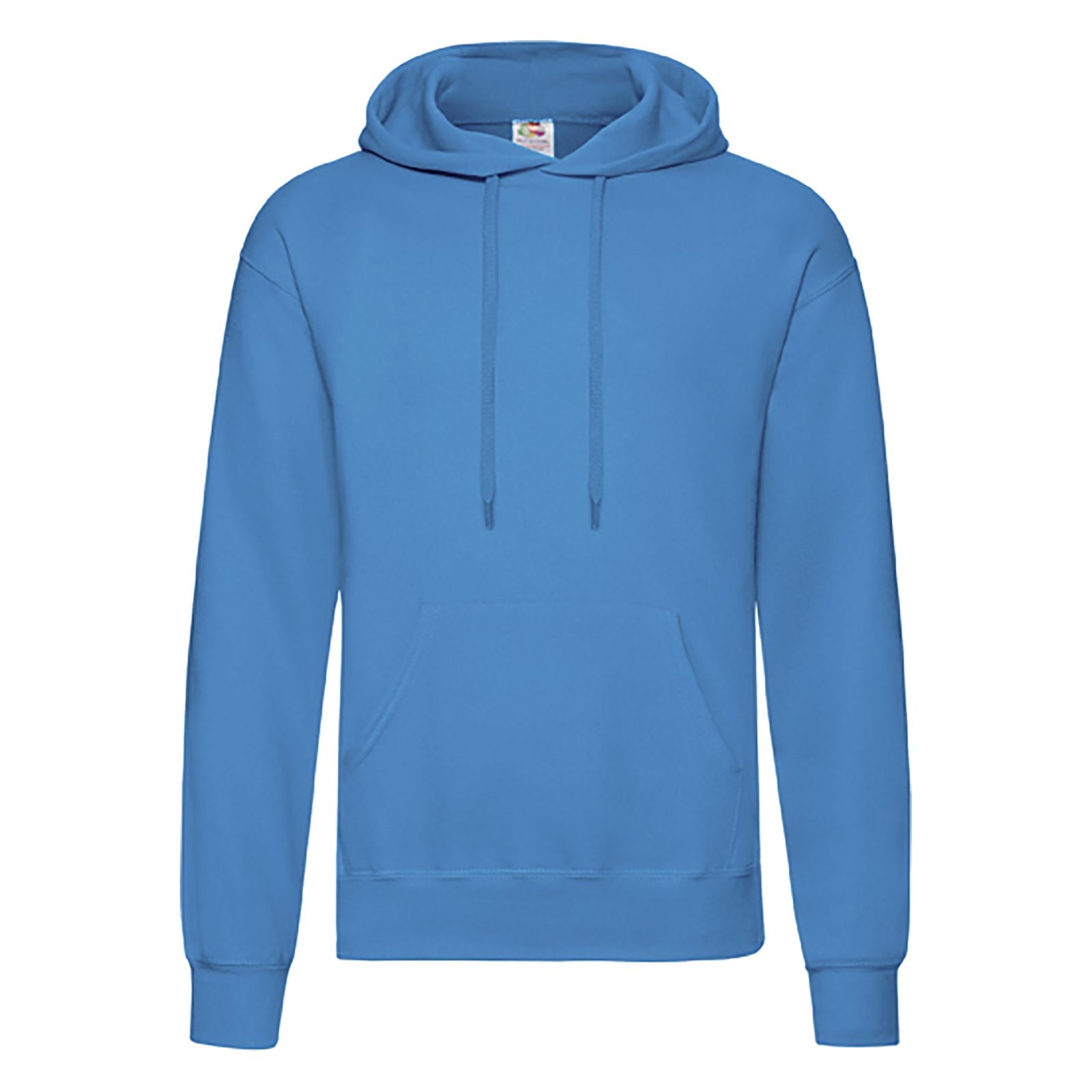 62-208-ZU_front Fruit of The Loom Classic Hooded Sweat in 25 colours