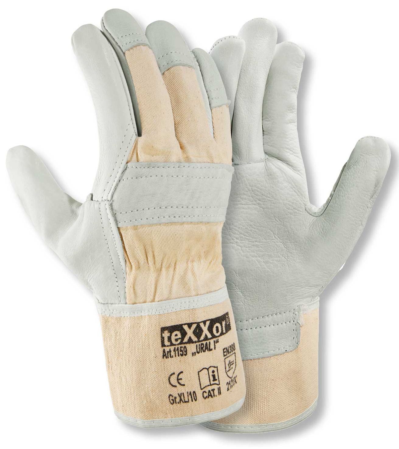 texxor 1159 Ural-I Rindvolllederhandschuhe