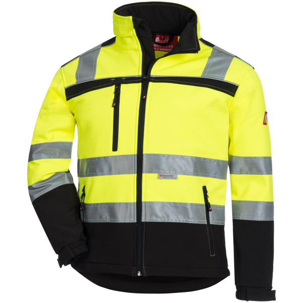 7171nitrashawkeye-8 Nitras Motion Tex Viz Warnschutz-Softshelljacke