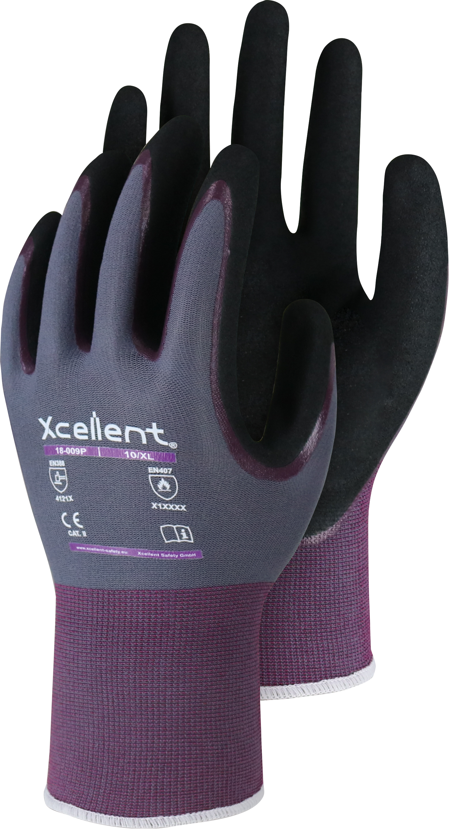 Triuso Xcellent XC1809P Nitrile Assembly Gloves