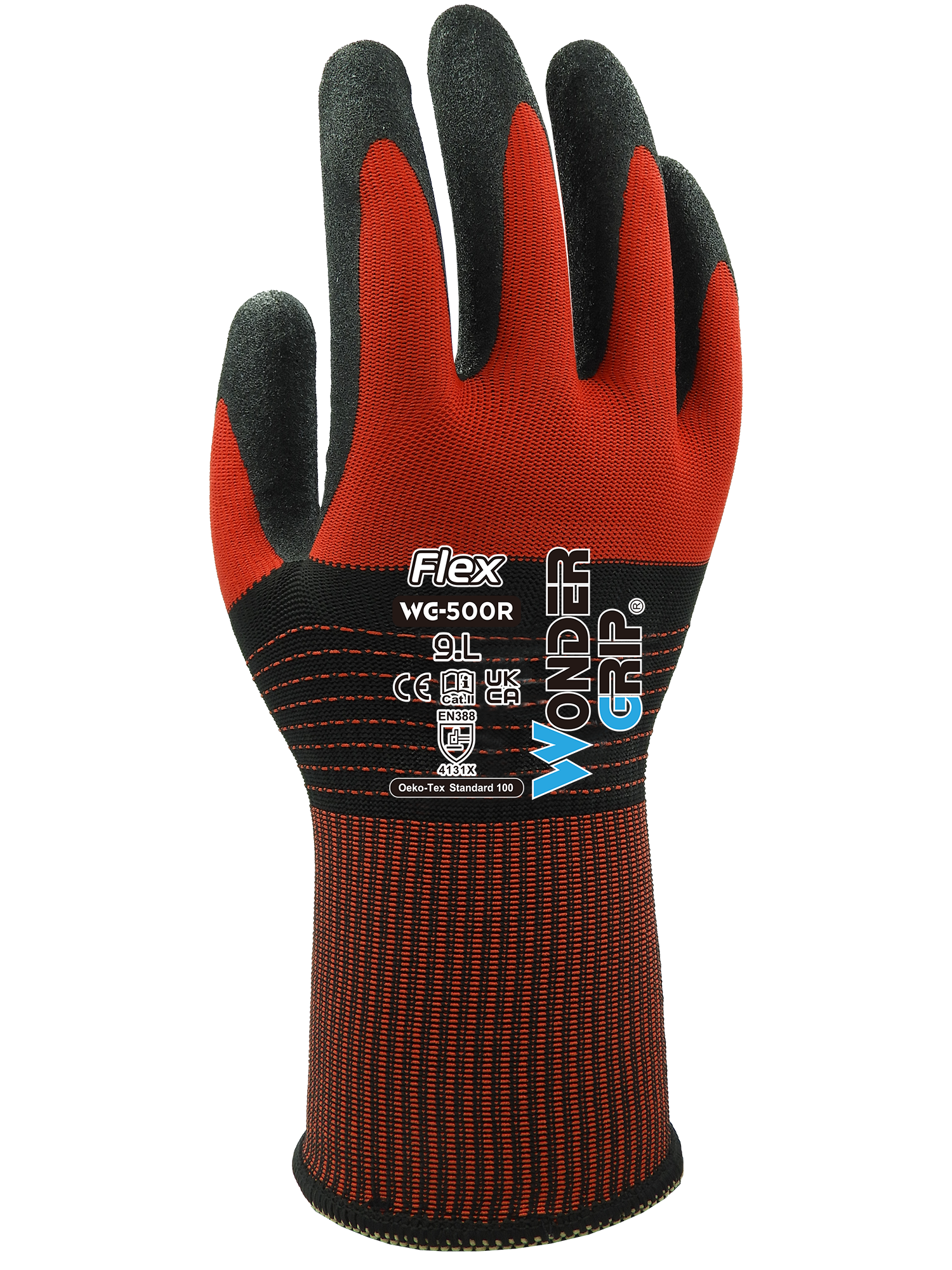 Wonder Grip WG-500R Flex Nitrile Protective Gloves