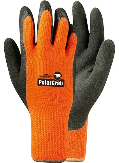126G15XxR6xS0Qqb Work Power Polar Grab Latex Cold Protection Gloves