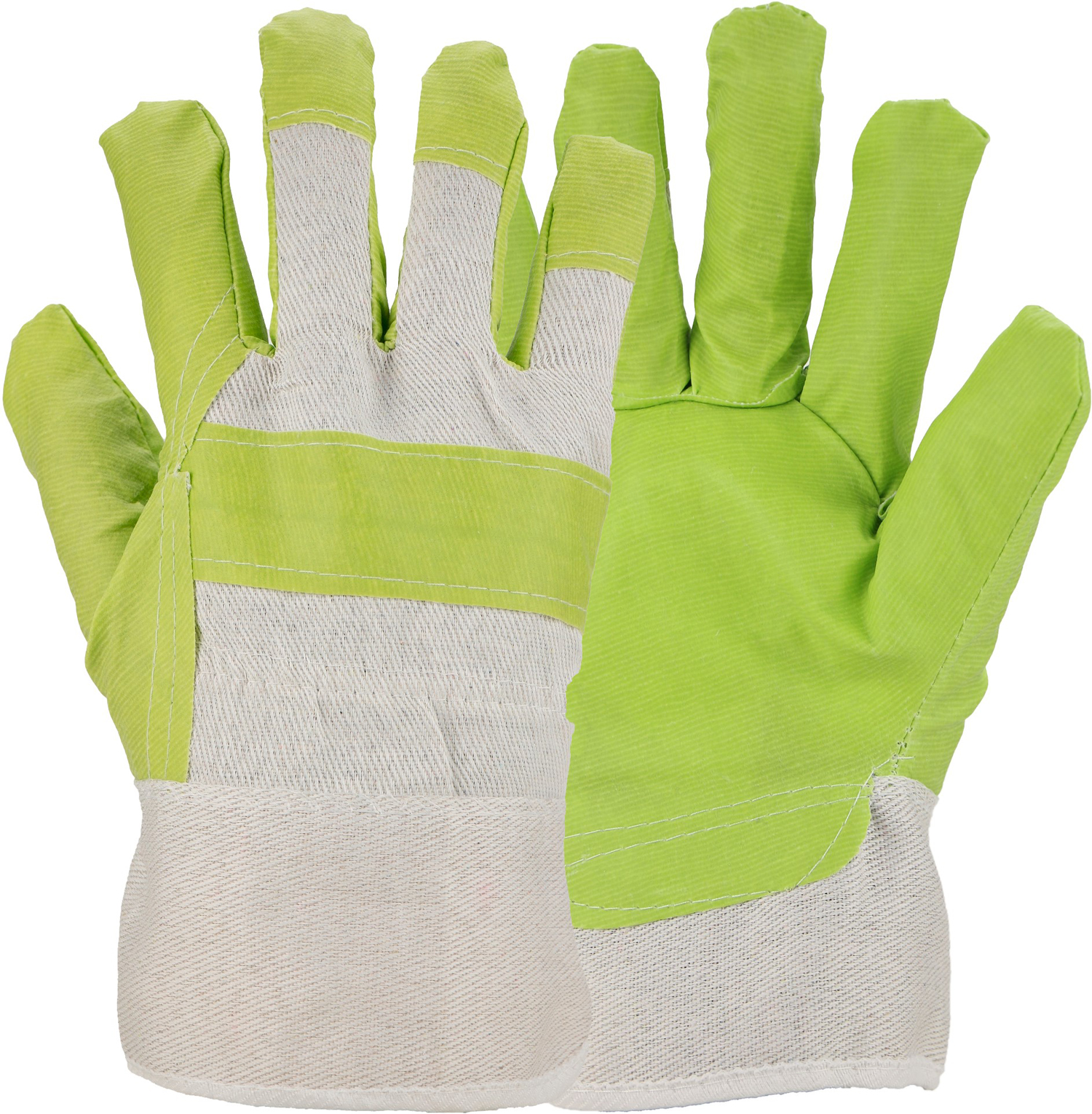 Asatex PH Kunstleder-Schutzhandschuhe mit Stulpe