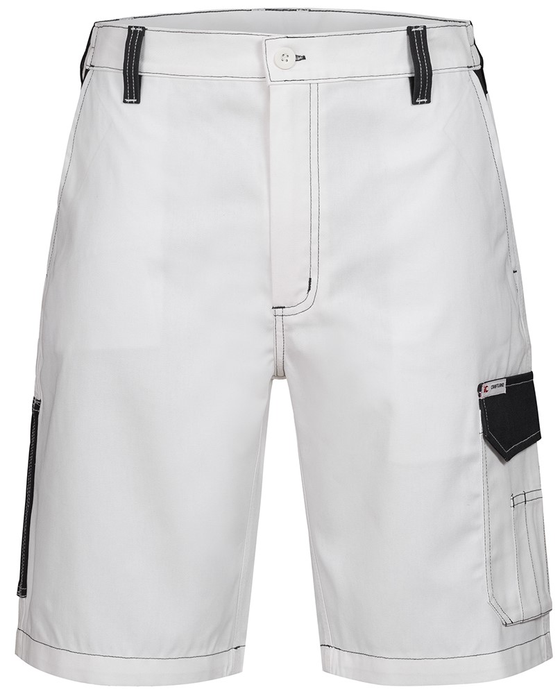22446 Craftland 22446 MALMEDY Twill Shorts weiß