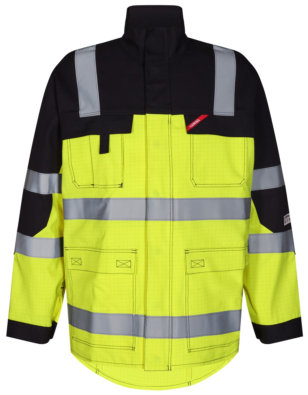 Engel 1235-820 Safety+ Multinorm Jacke mit Warnschutz