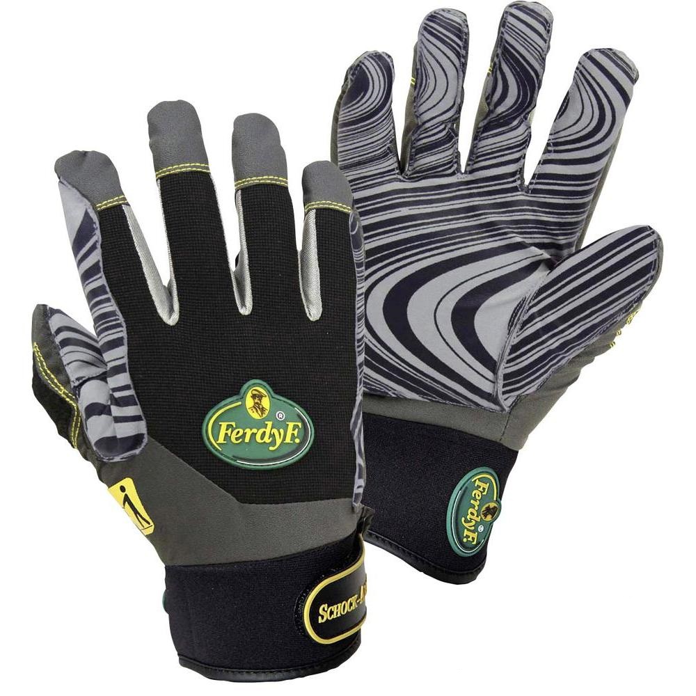 ld-19712 FerdyF. 19712 Shock absorber short Vibration gloves with PU coating