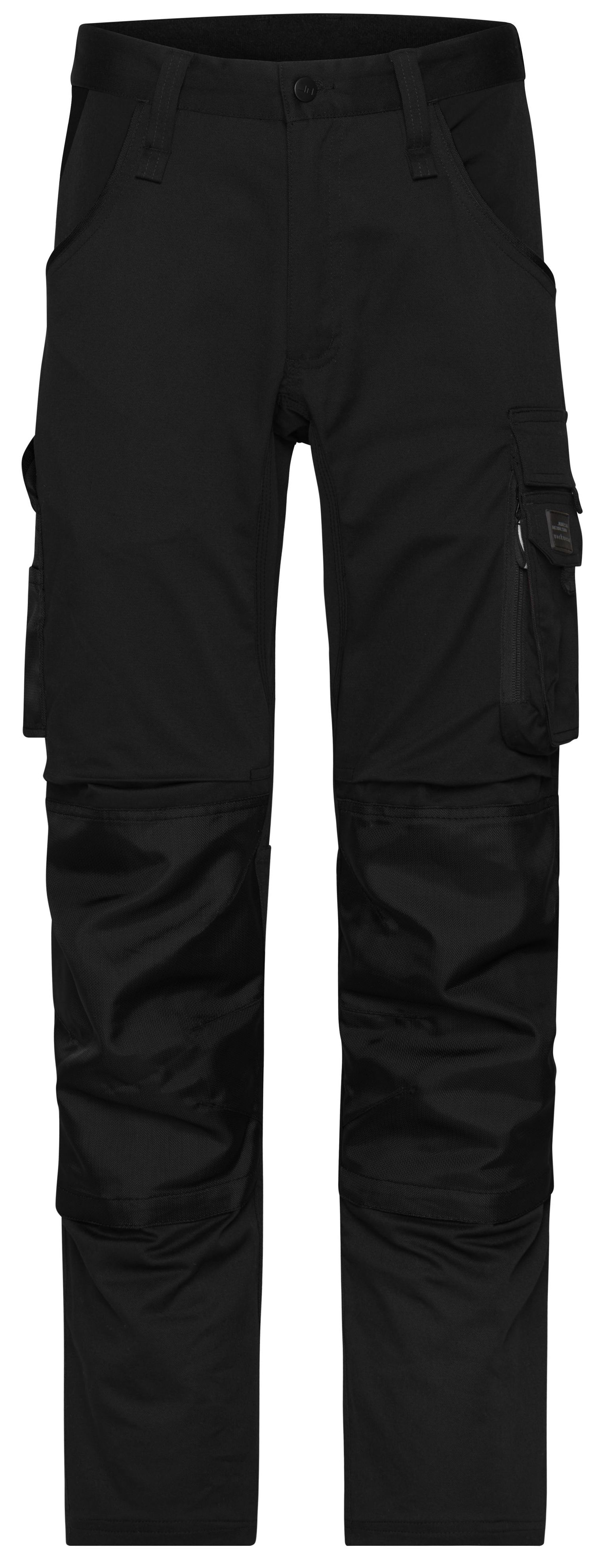 James & Nicholson JN1812 Unisex Stretch Bundhose Slim Line in 4 Farben