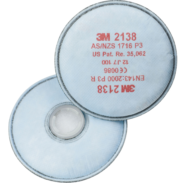 boe-2138 3M Bajonett-Partikelfilter 2138 P3 Filter mit Aktivkohle