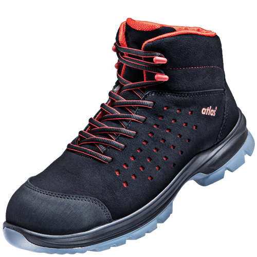 SL32-red-ESD ATLAS SL 32 red Sicherheitshalbstiefel S1 - ESD