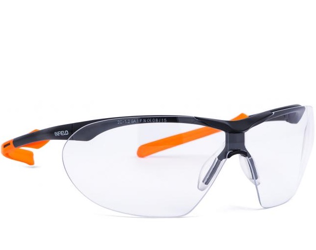 Infield Windor XL Outdoor 9071 155 Bügelbrille schwarz-orange klar