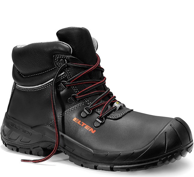 Elten Laurenzo PU Mid 766841 laced boots ESD S3 black