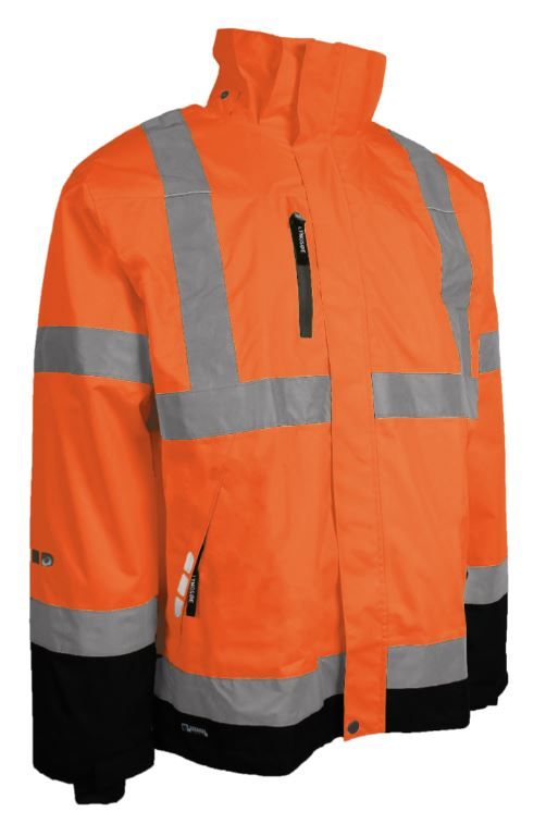 Lyngsøe FOX6055 Warnschutz-Regenjacke