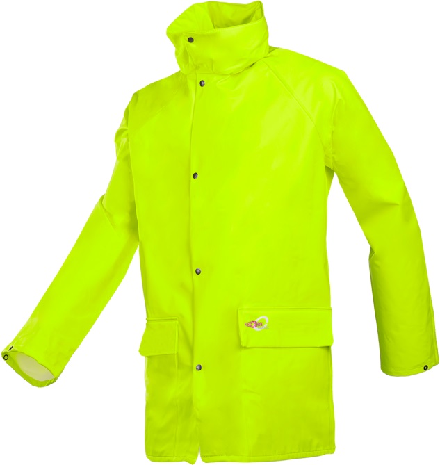 Sioen Dortmund (HV) 4820A2F01 Warning rain jacket bright yellow