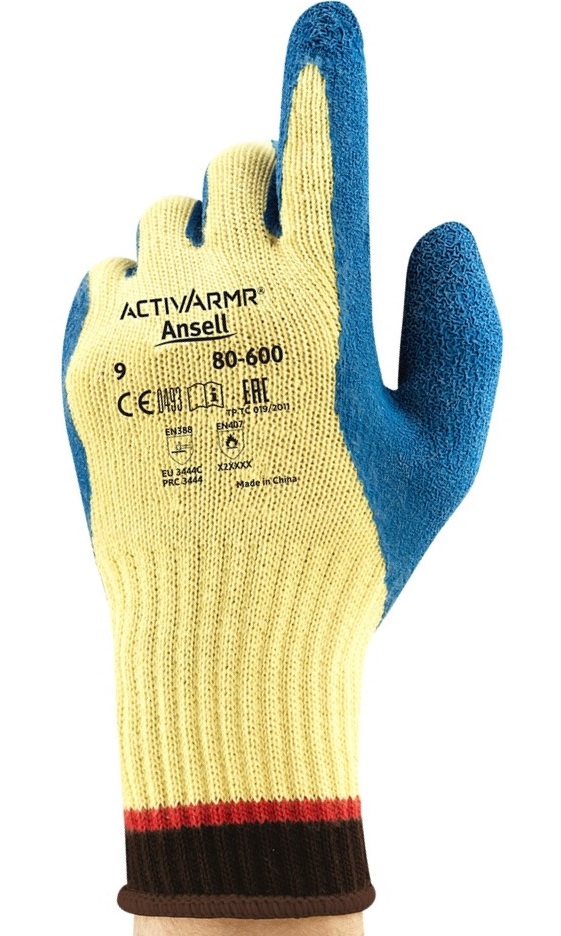 80-6003Yh2YNhohbcov Ansell ActivArmr 80-600 Latex-Schnittschutzhandschuhe Level C