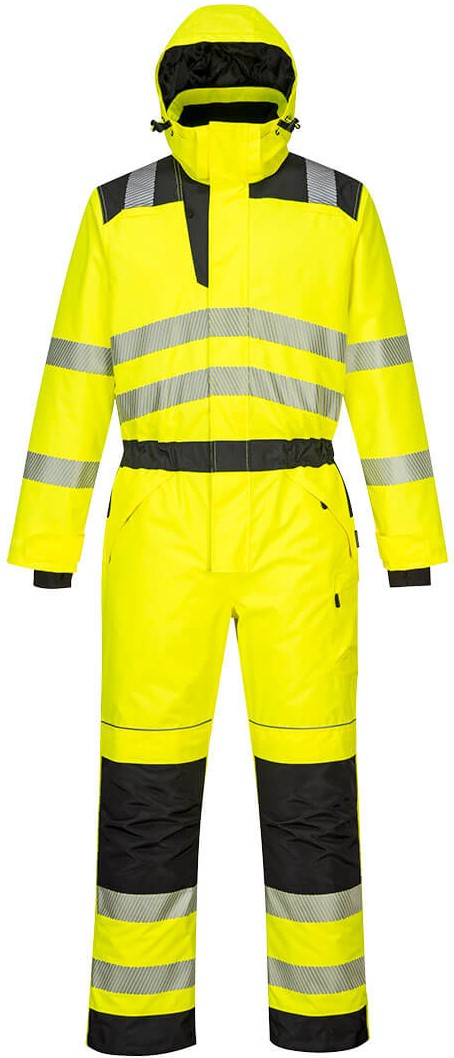 PW352YBR Portwest PW352 PW3 Hi-Vis Winter Coverall