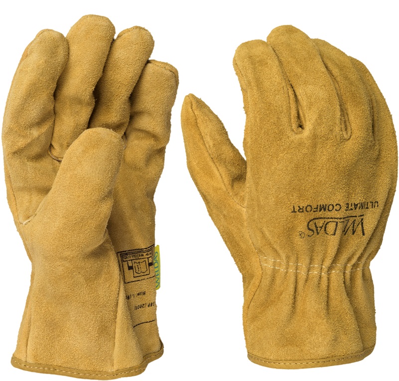 Weldas 10-2064 Cow split leather driver and work glove