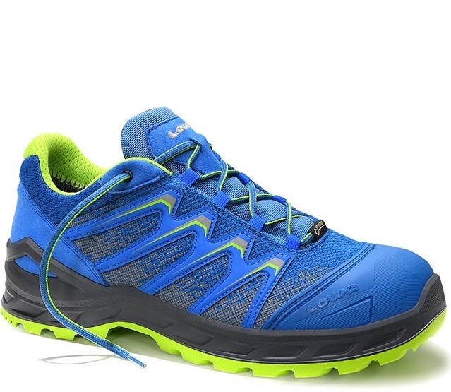 5426-01-1 Lowa Larrox 5426 Work GTX Blue Lo Halbschuhe S3 CI HI HRO SRC