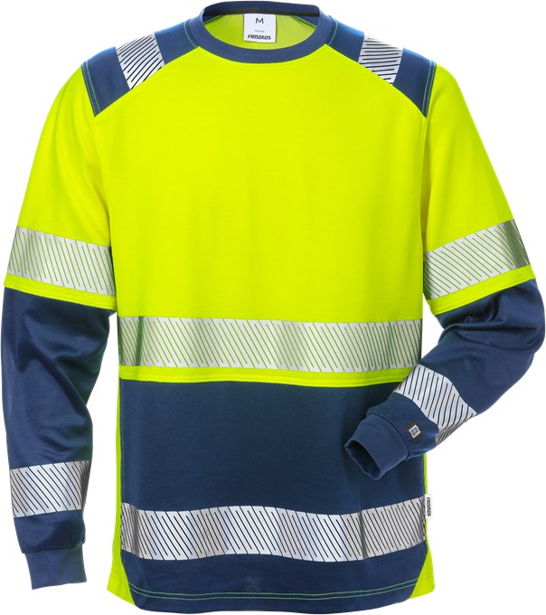 cfda91a0f4e18a8f3fc03788c13871e3 Fristads 129514 High Vis T-Shirt Langarm 7457 THV