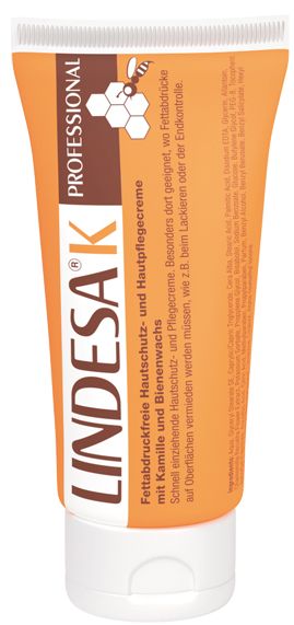 lindesa_k_100ml Greven Hautschutz-Pflegecreme Lindesa K Professional 13642006 100 ml Tube