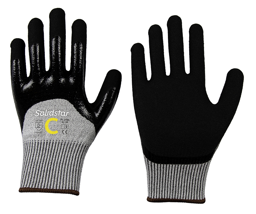 001444 Solidstar 1444 Nitril-Schnittschutzhandschuhe Level C