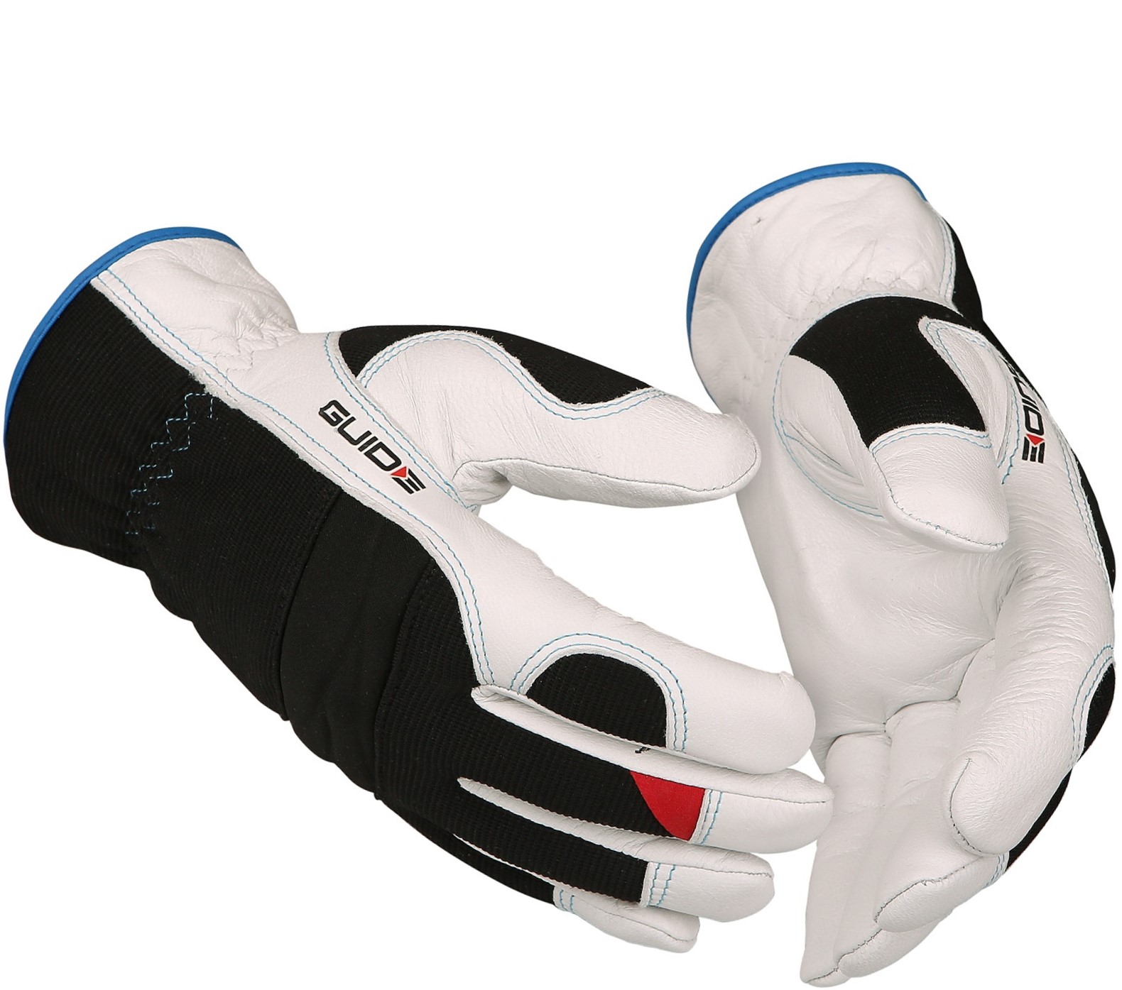 Guide 46 goat grain leather protective gloves