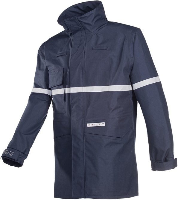 Sioen Durant 7237A2ET1 flammenhemmende antistatische Regenjacke