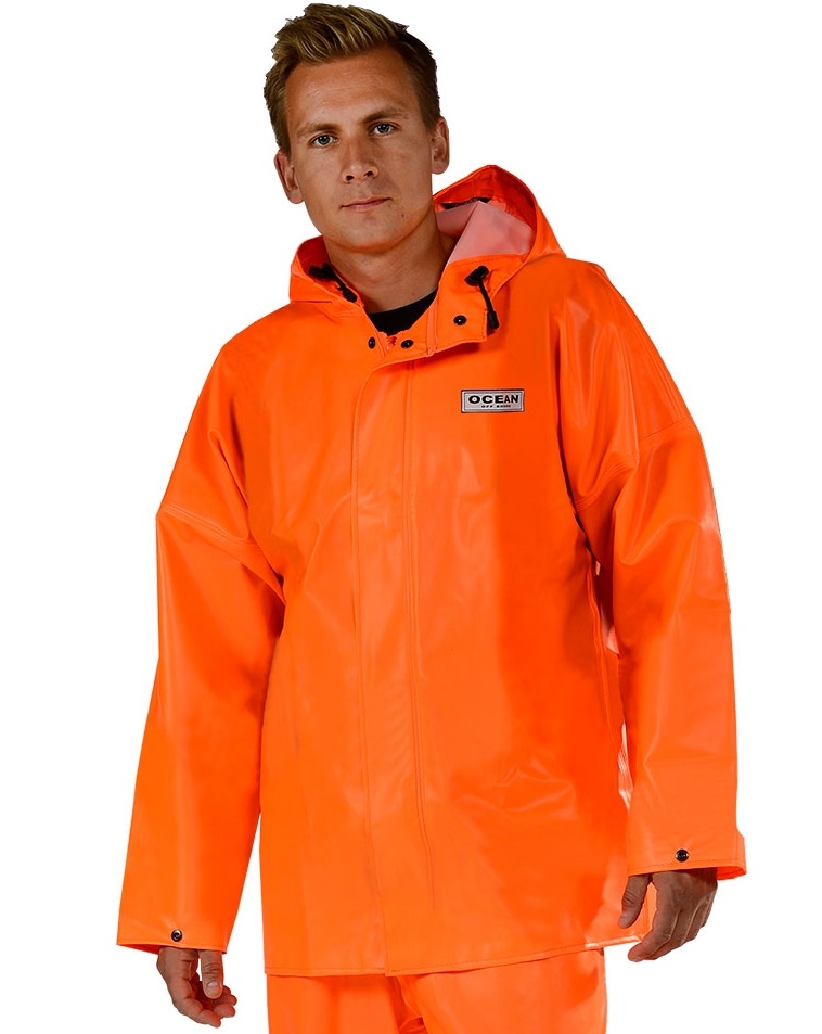 7-17-6-p Ocean 040016 Heavy Duty Rain Jacket