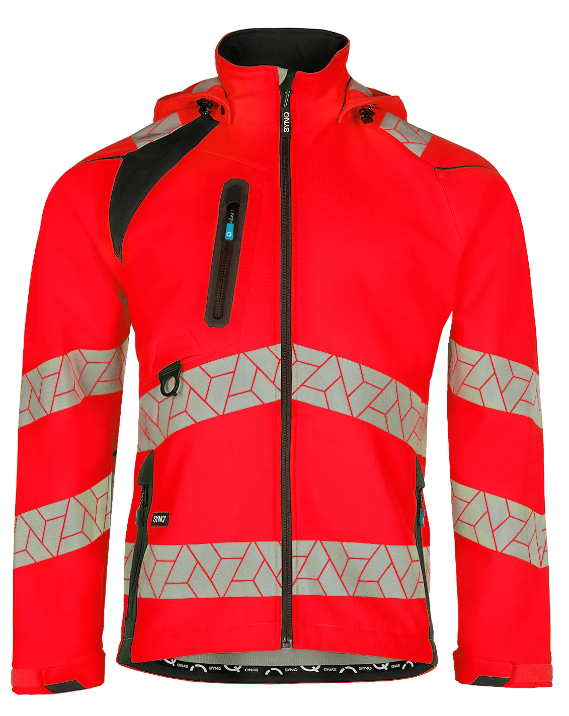 SIO-601WA2TUS-750-3XL - leuchtrot-schwarz