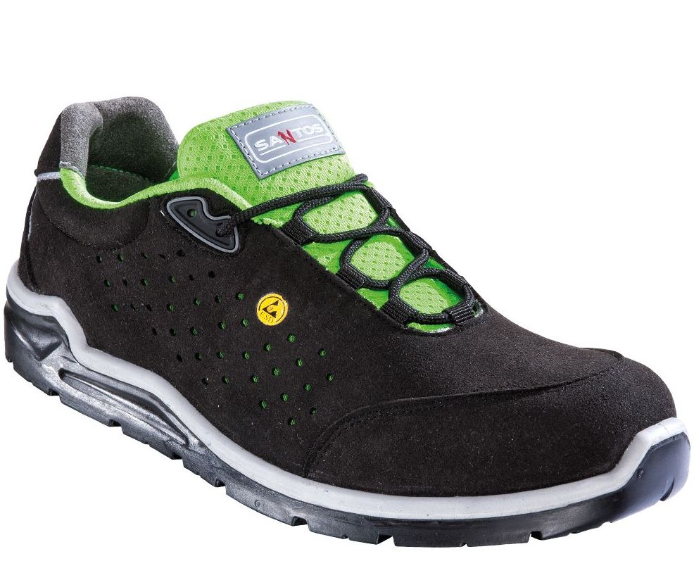 santos-green Santos S20 Green low shoes S1P ESD