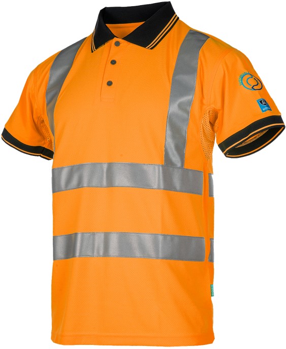 Sioen Broby 680AA2MC7 ECO Warnschutz-Poloshirt