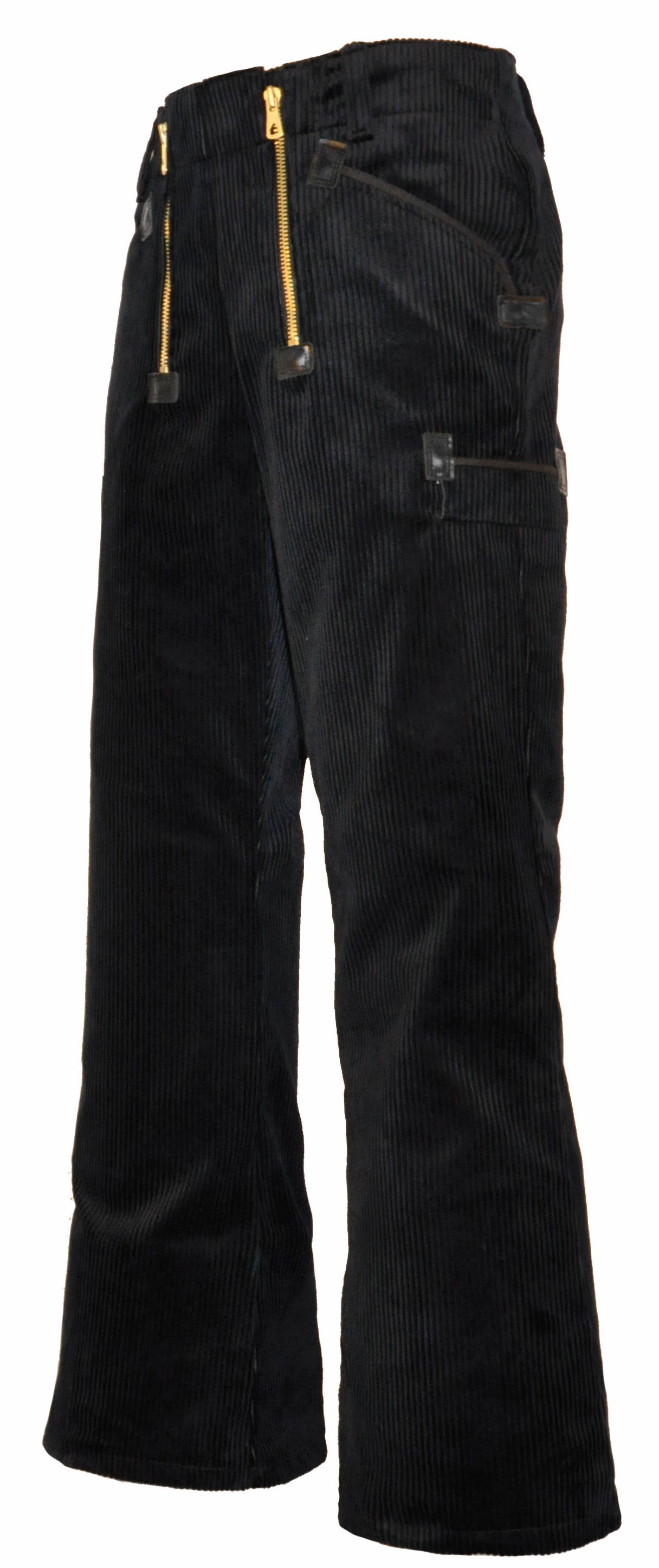 eiko5 Eiko Donau Trenkercord Schlag-Zunfthose schwarz