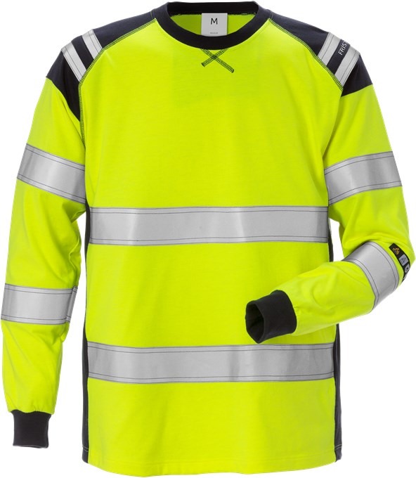125041-171-b1 Fristads 125041 Flamestat High Vis T-Shirt Langarm 7077 TFLH