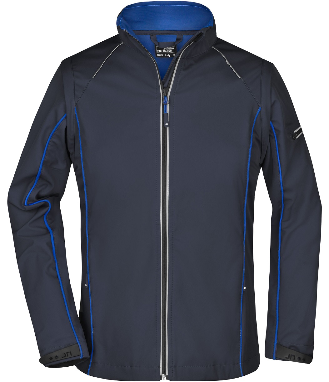 James & Nicholson Ladies´ Zip-Off Softshell jacket in 6 colors