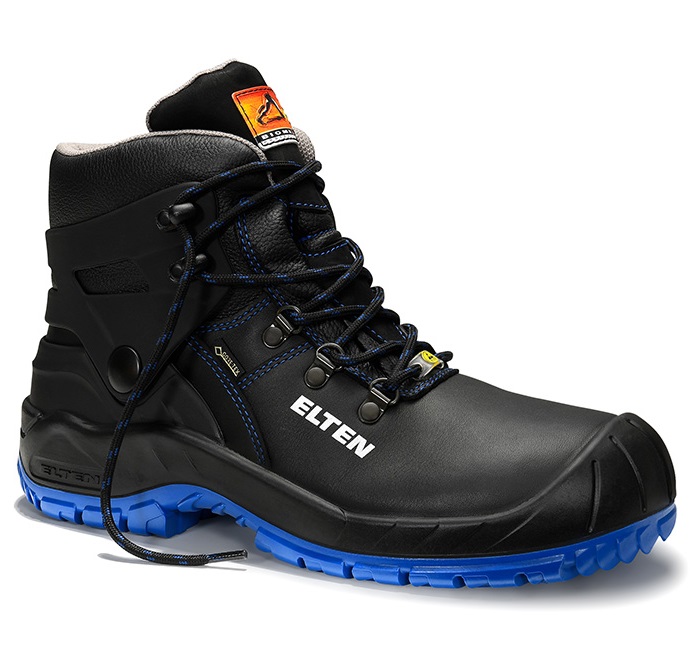 1nw1d8CZYXZmgm Elten RENZO 763451 Sicherheitsschnürstiefel Biomex GTX blue Mid ESD S3