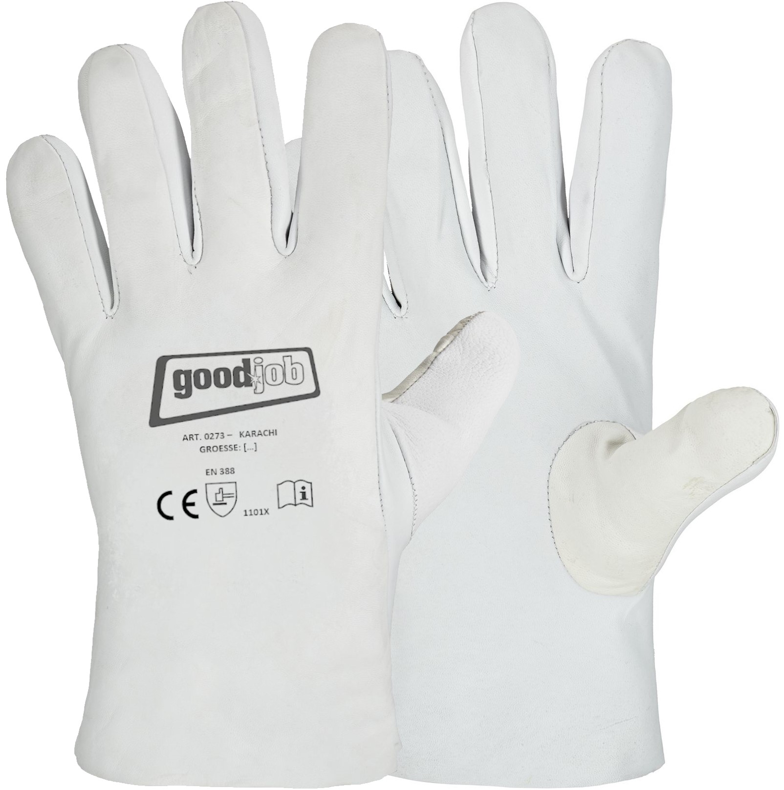 Karachi_0273 goodjob 0273 Karachi Nappa leather protective gloves