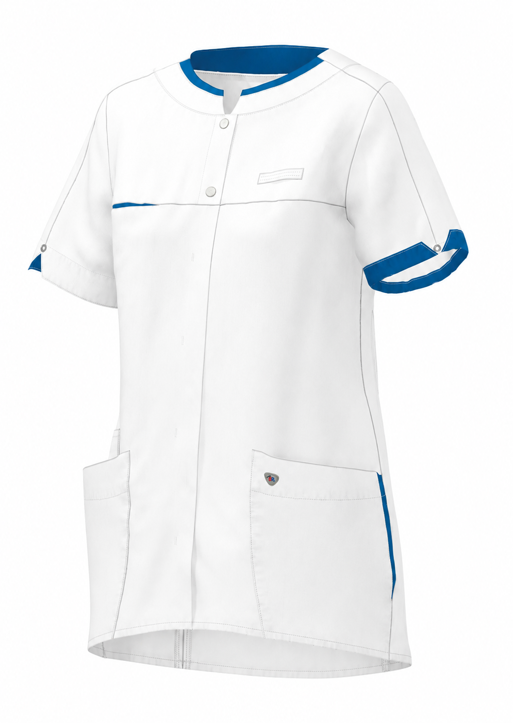 BP-1704-485-2106-3XL - Weiß-Azurblau