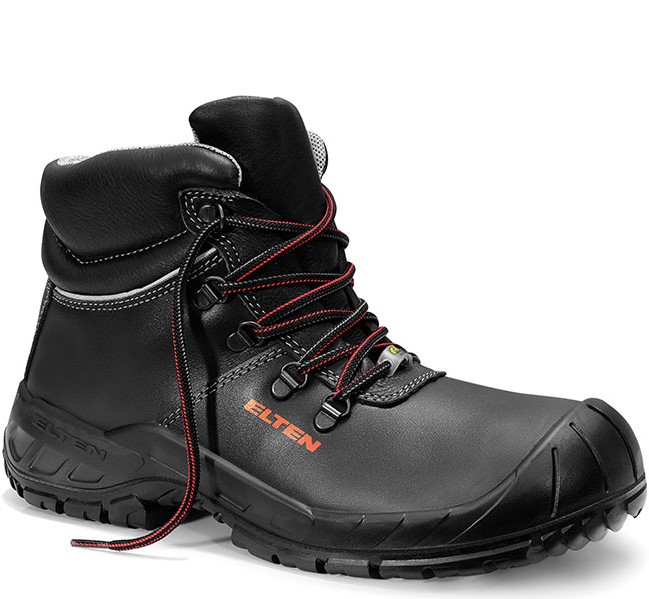 766941-01-2 Elten Laurenzo Rubber Mid 766941 laced boot ESD S3 black