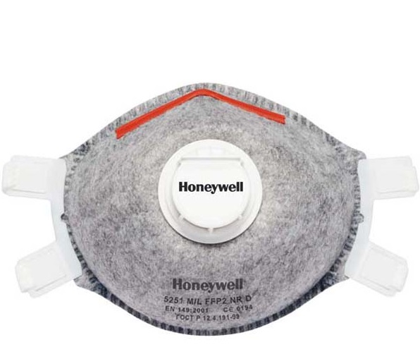 boe-1005595-2 Honeywell Special mask against organic gases and vapours below limit value 5251 with valve