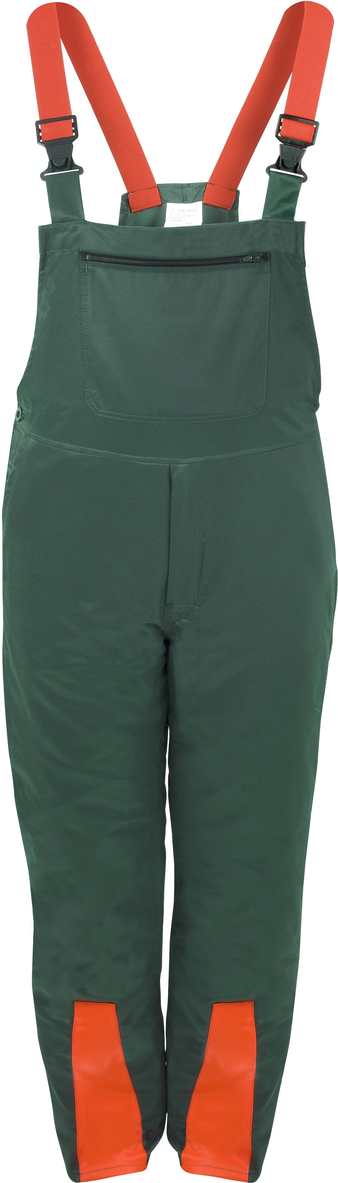 fh Prevent FH Waldarbeiter-Latzhose grün-orange