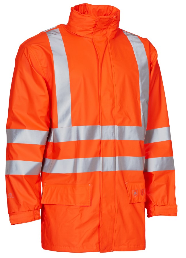ELKA Rainwear 026350R Securetech Multinorm visible Pu Jacke