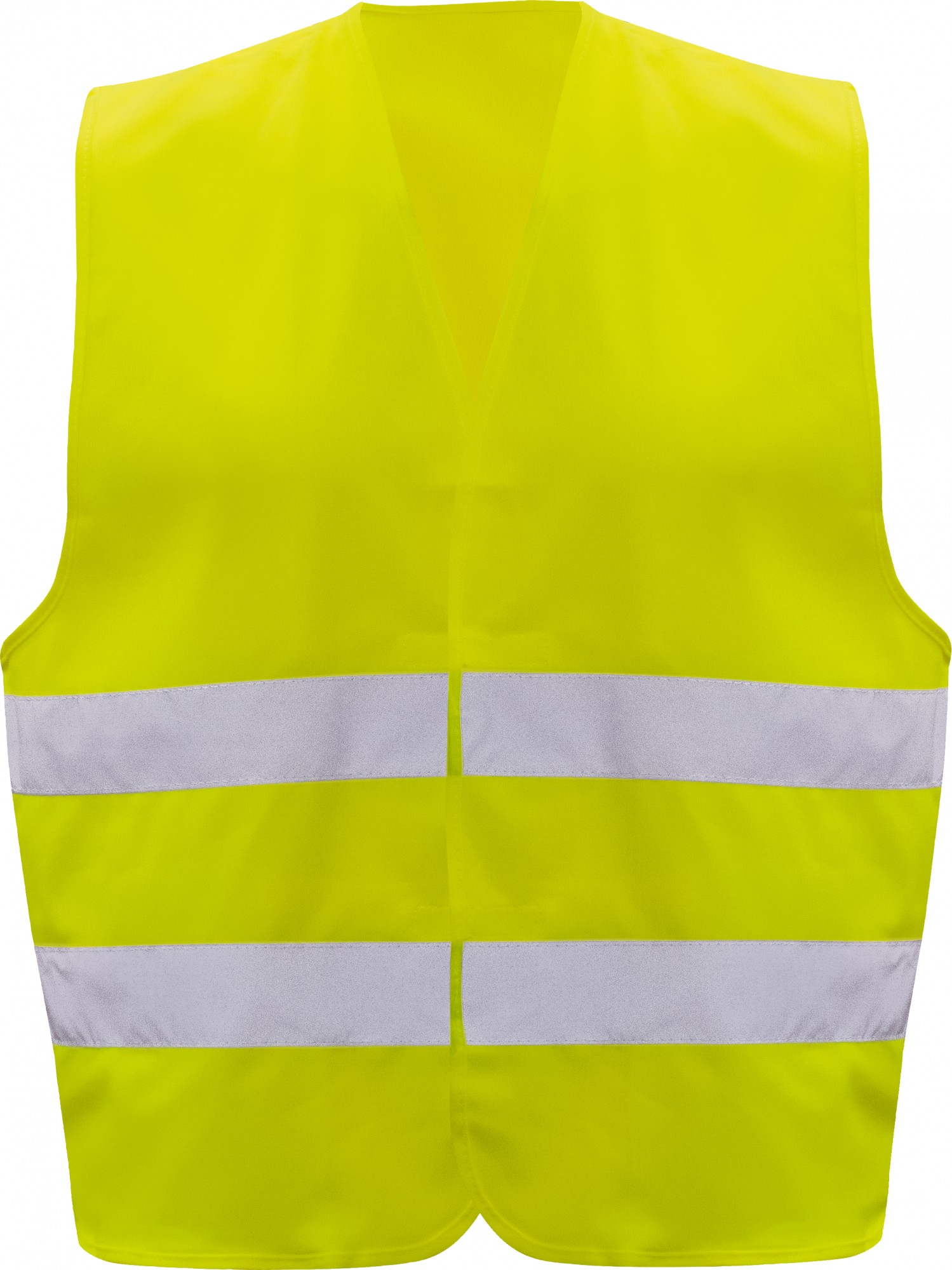VWE01Y Vizwell VWE01Y warning protection vest bright yellow