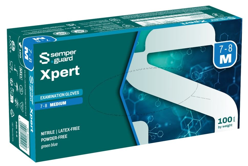 Semperguard 0445 Nitril Xpert Einweghandschuhe blau