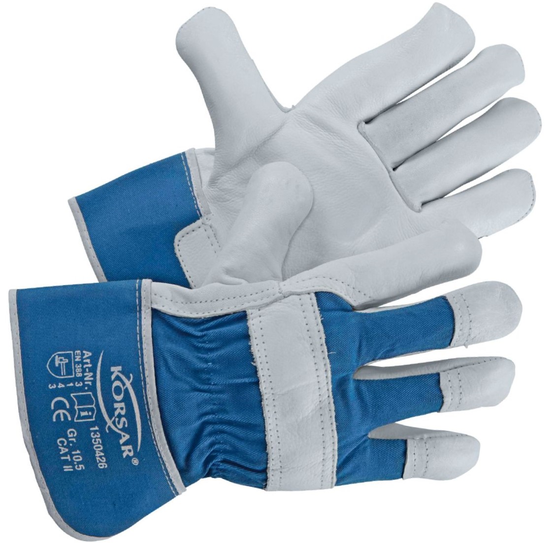 100_42646 Korsar Maverik Supertop cow grain leather protective gloves