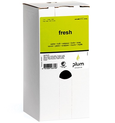1637-1 Plum 1637 Cremeseife Fresh 1,4 Liter