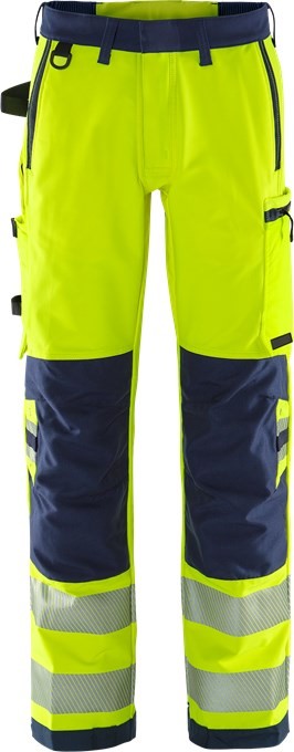 Fristads 134189 High Vis Green Warnschutz-Stretchhose 2645 GSTP