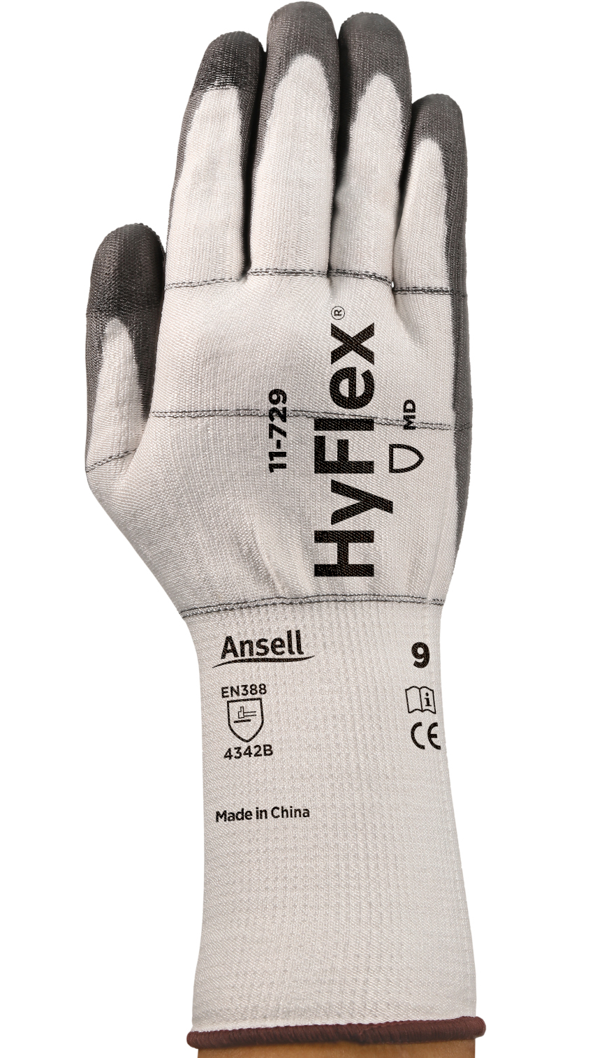 Ansell HyFlex 11-729 PU-Schnittschutzhandschuhe Level B