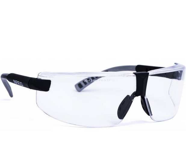 Infield Exor 9390006 Temple glasses black clear