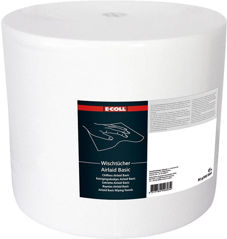 resize_img-8b2uVtGYkQwt1V E-COLL Airlaid Basic Wischtücher 500 Blatt 30 x 38 mm