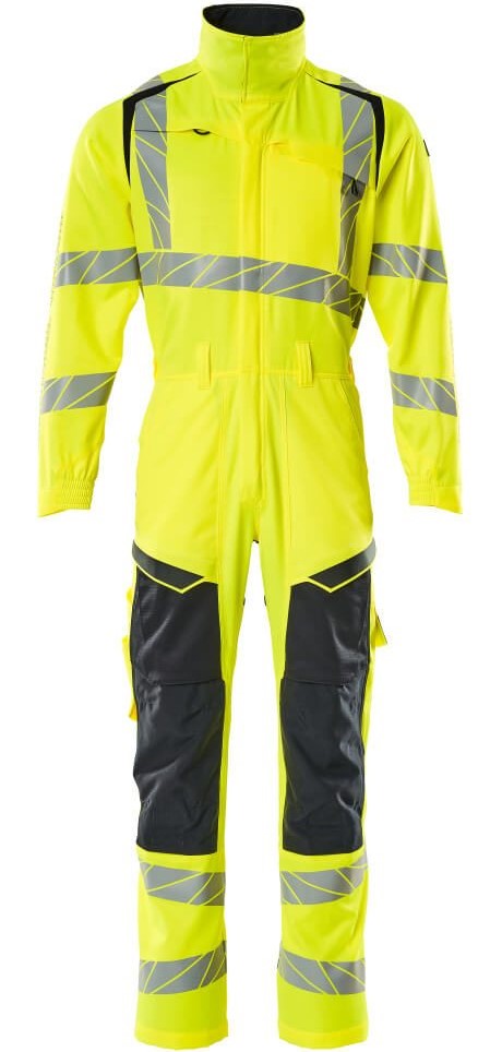 19519-236-17010_P01_1000pxWeb Mascot ACCELERATE SAFE 19519-236 Warnschutz-Overall mit Knietaschen