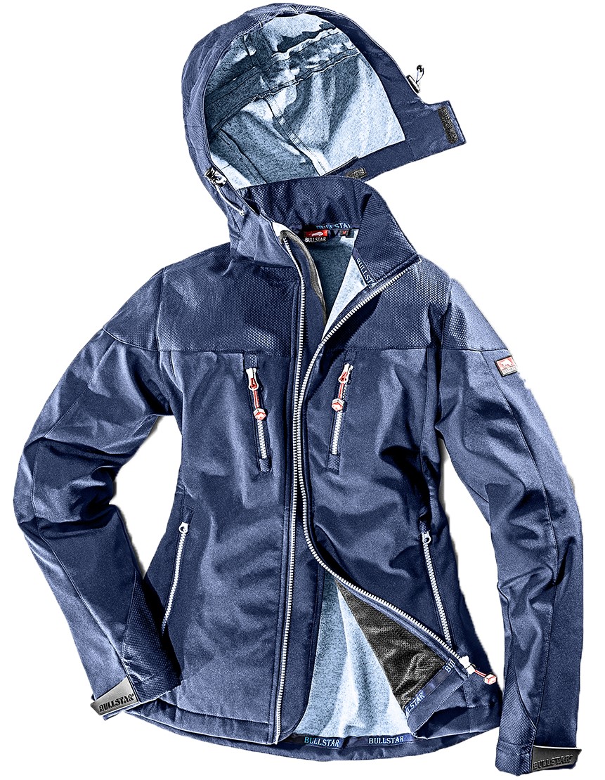 716-0-700 Bullstar 716 Damen-Softshelljacke WORXTAR